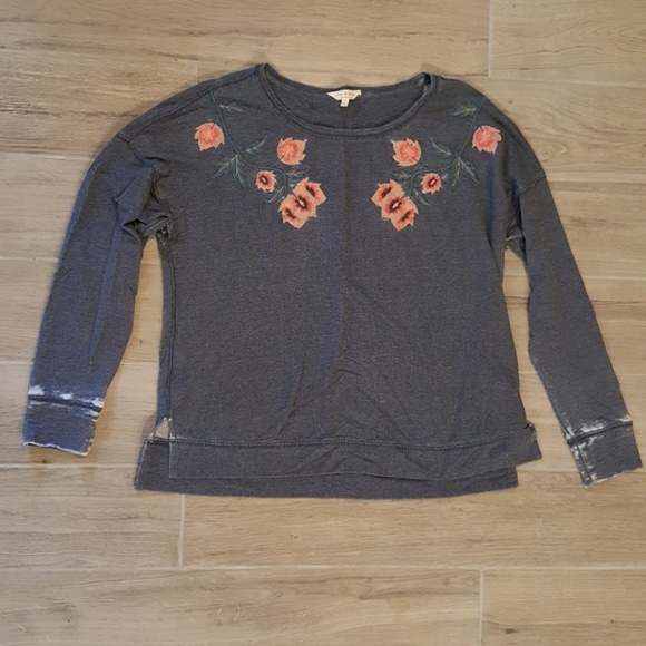 Lucky Brand Sweaters - Lucky Brand Large Oversized crew sweatshirt Lucky Brand Sweaters - Lucky Brand Large Oversized crew sweatshirt